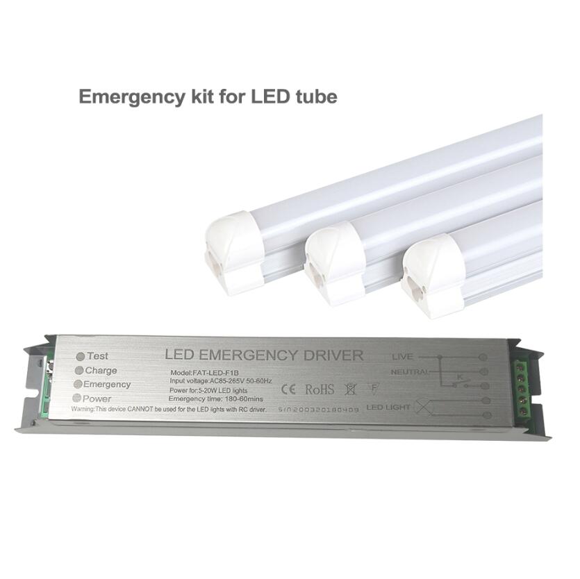 Emergency converter for LED Light tube