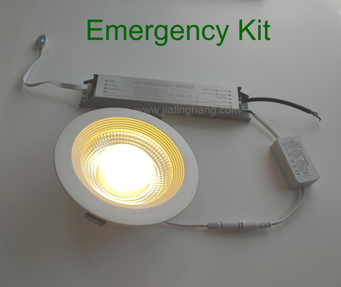 Emergency power pack for led tube