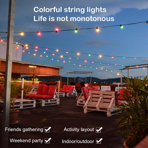 G40 magic led string lights