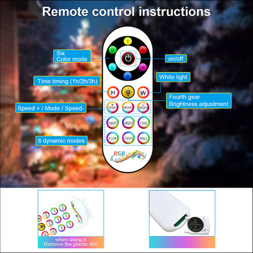 G40 magic led string lights