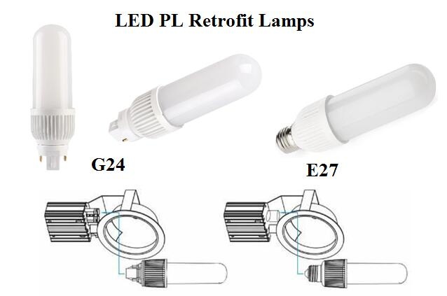 LED CFL bulb light